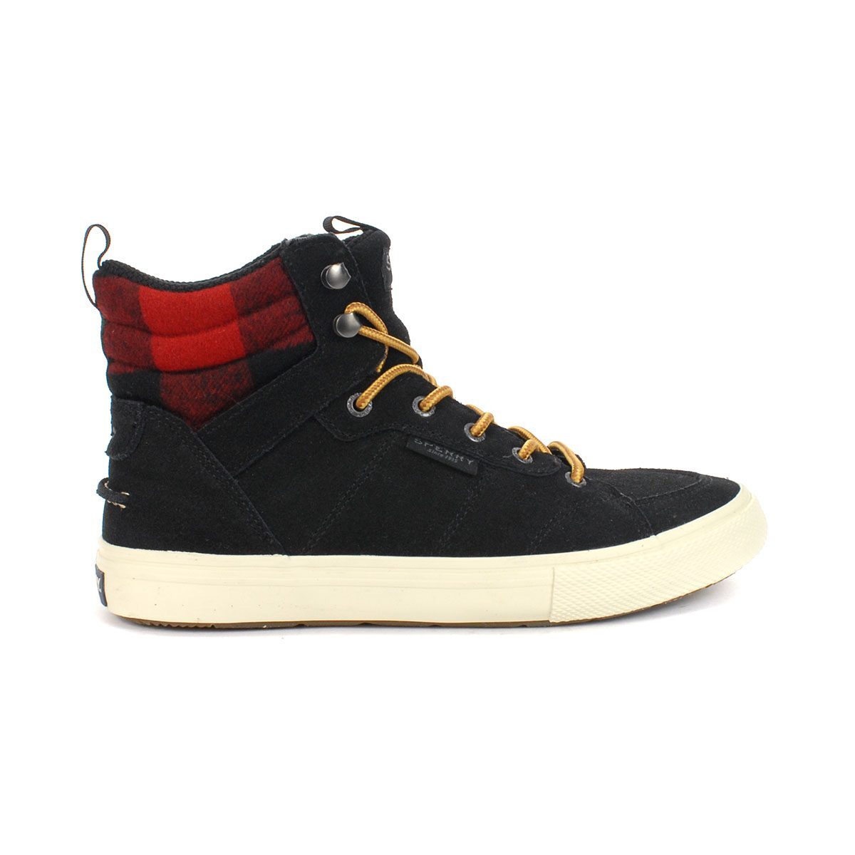 Мужские ботинки Sperry Striper Storm черныеклетчатые Buffalo Boots STS23799 20890₽