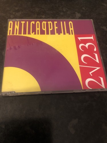 Anticappella - 2√231 - 4 Track CD Single 1991 RARE