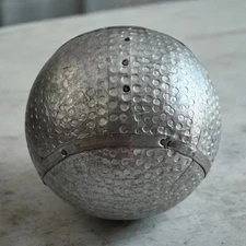 Vintage Minimalist/Assemblage Riveted Aluminum Industrial Sculpture