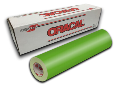 12'' X 5yd - Lime-Tree Green Oracal 651 Craft & Hobby Cutting Vinyl Roll