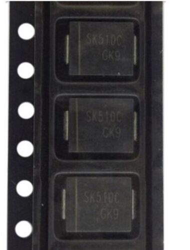 SK510C SK510 DO-214AB Schottky Barrier Diode - Foto 1 di 1