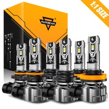 Auxbeam 90059006h11 Led Headlight Highlow Beamfog Bulbs 6500k 60000lm Bright
