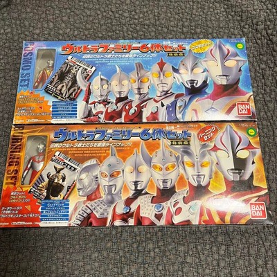 Bandai Ultra Family 6 Figures Special Edition Soft Vinyl Figure Japan