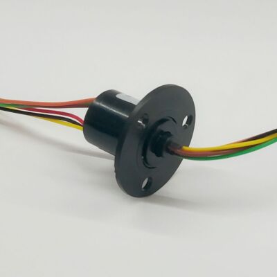 6Pin Mini Schleifkontakt Stromabnehmer Schleifring 12,5mm 2A 300RPM Gimbal usw