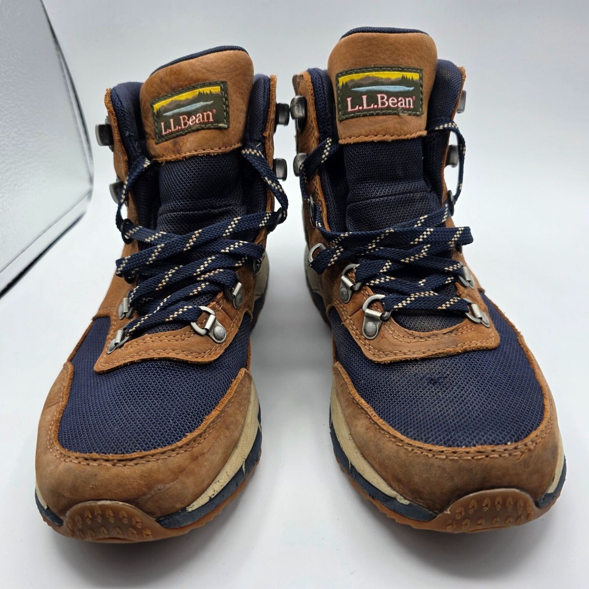 LL Bean Mountain Classic Mens Size 8 Brown Waterproof Hiking 