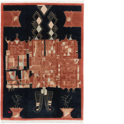 Multi Color Hand-Tufted Wool Area Rug for Living Room Bedroom Dining Room carpet