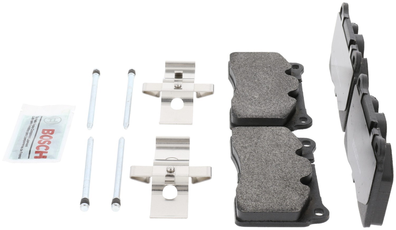 For 2009-2013 Ferrari California Bosch QuietCast Semi-Metallic Brake Pads Rear