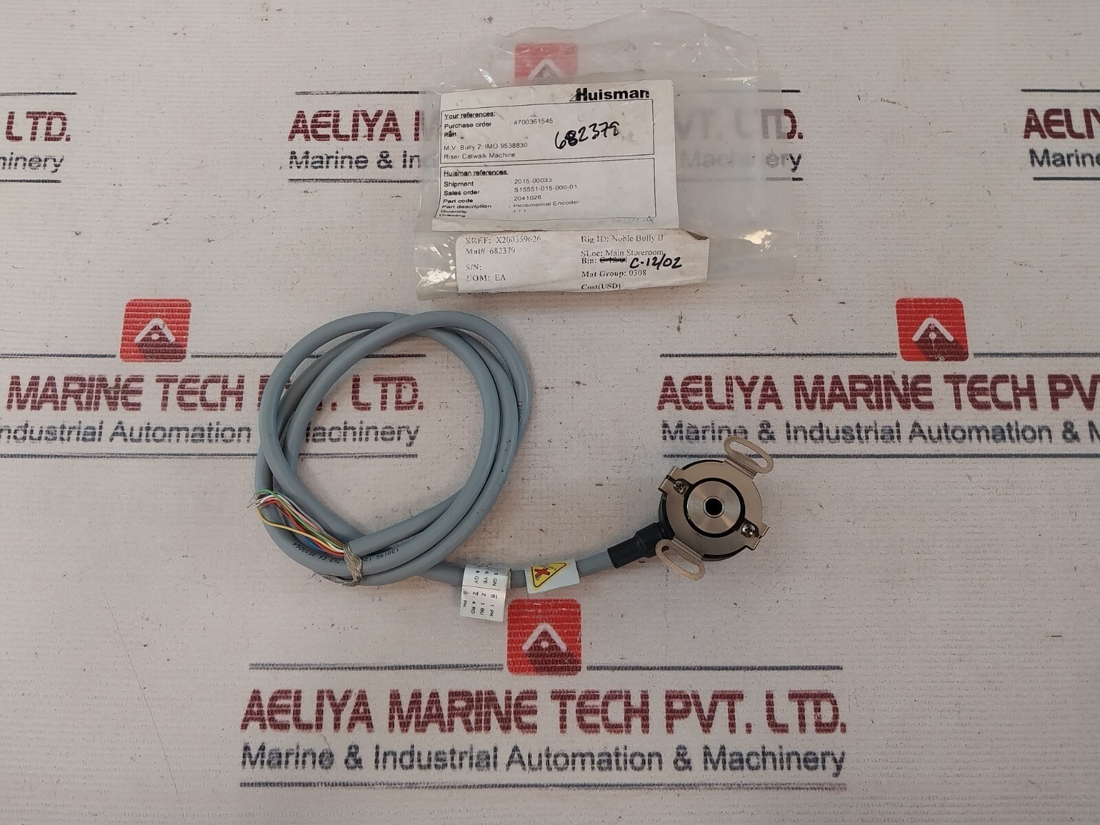 Turck RI-09H6E-2F1024-C 1M Incremental Encoder 2041026