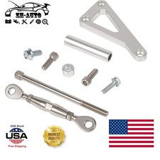 Polished Aluminum Alternator Bracket Kit For Chevy Sbc 305 327 350 383 5.0l 5.7l