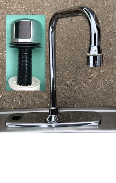 Sloan Valve Etf 770 Electronic Hands Touchless Sensor Faucet Chome