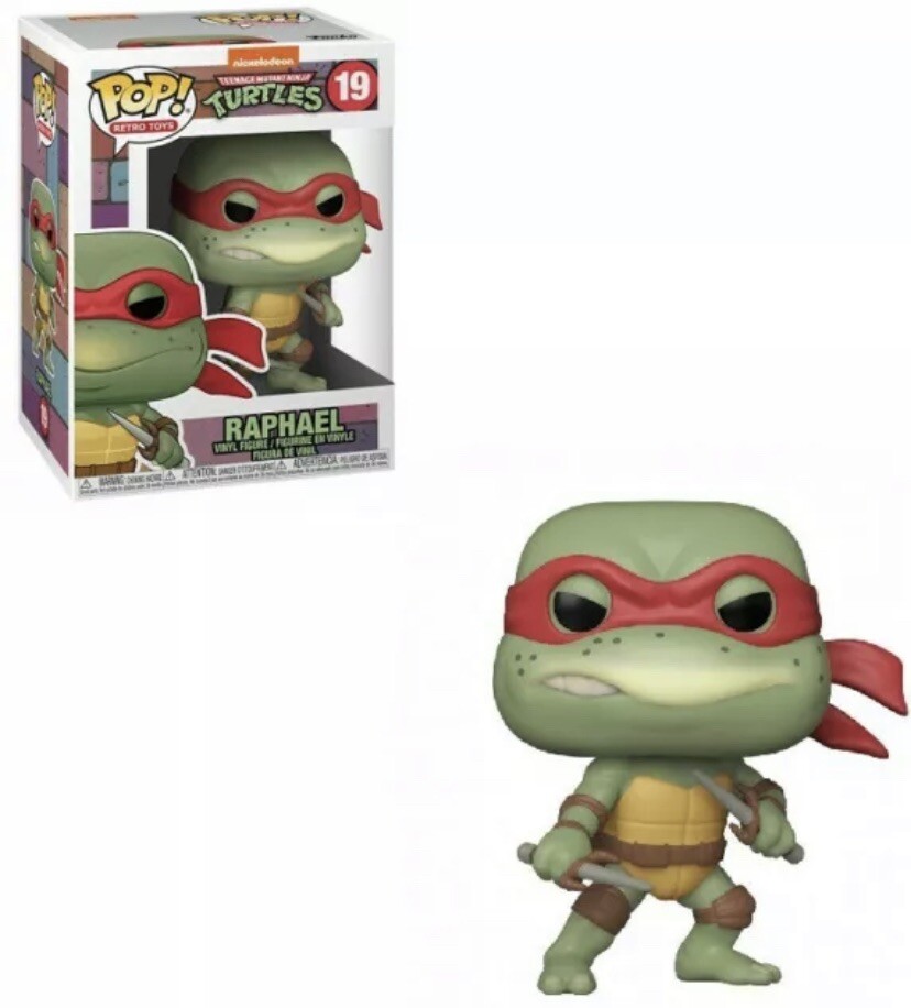 En Oferta Funko Pop! Raphael Tmnt Teenage Mutant Ninja Turtles Retro En Stock Pop 19