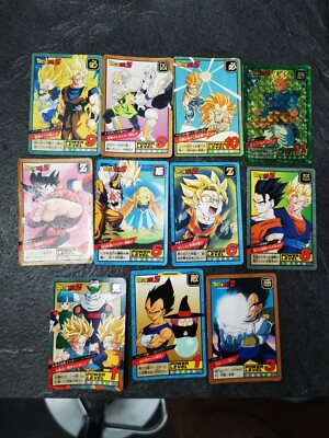 Dragon ball Z cards - Pack of 103 90's rare cards. (All