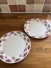 Royal Windsor - English Fine Bone China, 2 große Speiseteller, 26,5 cm Durchmesser