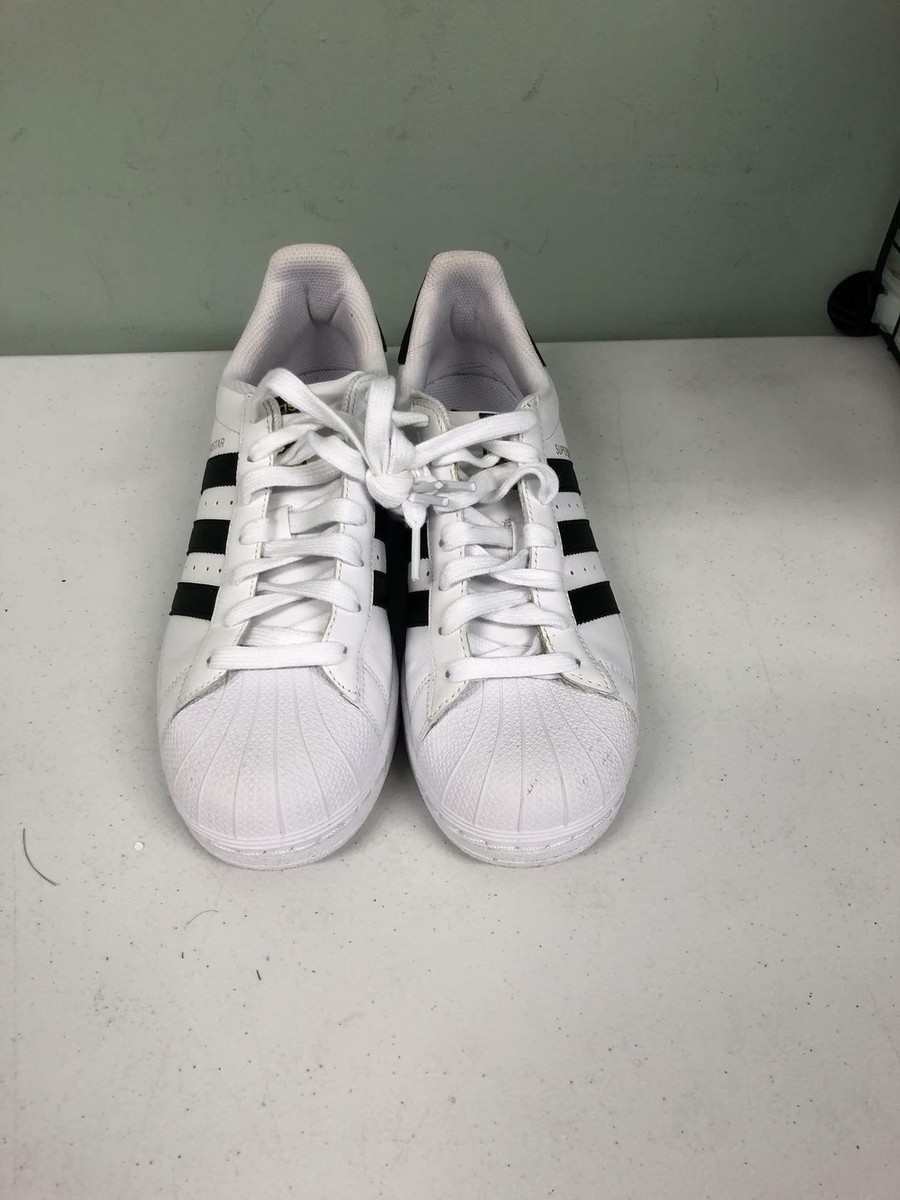adidas Superstar Shoes - White/Black - 7