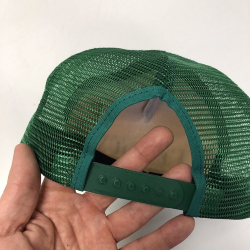 NOS Vtg 80s New Era PRO Mesh TRUCKER Hat LeRoux Promo Tour Concert Snapback Cap - Picture 6 of 8