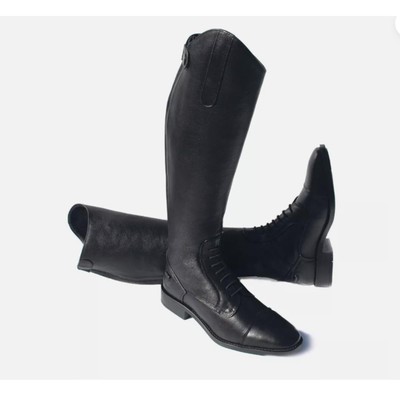 Rhinegold Elite Luxus Lederstiefel Größe 6 Kalb 3