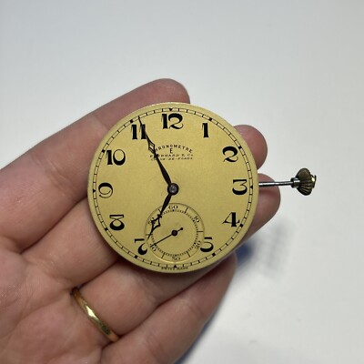 Collectible EBERHARD Chronometer 16J High Grade Swiss Men s Pocketwatch Movement