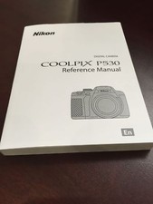 Coolpix P530 Digital Camera User's Manual Guide Book Brand New. Never Used