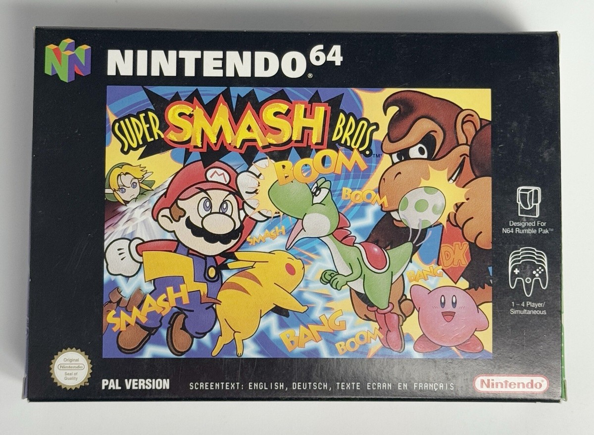 Super Mario 64 Super Smash Bros Melee Rom N64 Bros Melee Smash 64