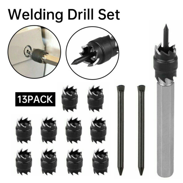 13x welding point drill welding point cutter cutter drill drill with mill crown-
