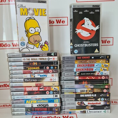 UMD Film Filme für Sony PSP - Multi-Angebot - Wählen Sie einen oder Bundle