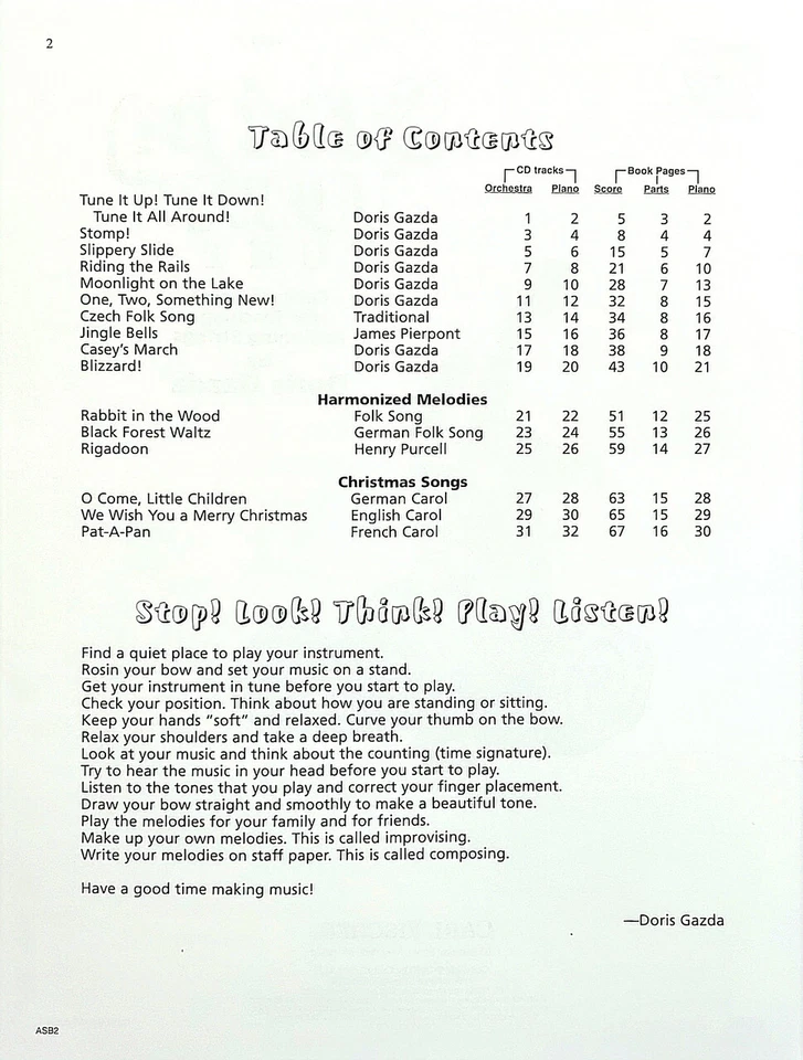 String Town Tunes - Violin - Image 2 of 4