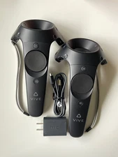 HTC Vive Controller Wand Pair for Virtual Reality Headsets- Vive Controllers