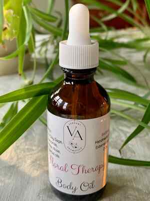 Floral Therapy Body Oil 2 Oz. ( All natural handmade in USA)