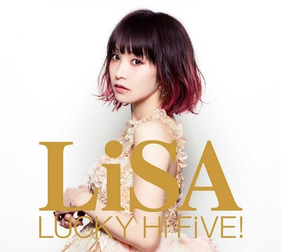 New LiSA LUCKY Hi FiVE First Limited Edition CD DVD Blu-ray