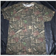 Mossy Oak Camo Short Sleeve Forest Hunting T-Shirt Size Medium