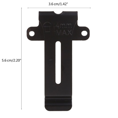 Belt Sturdy Clip Walkie Talkie Accessories for TK208 TK308 TH22AT TH42AT - Zdjęcie 8 z 8
