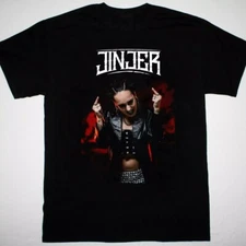 Tatiana Shmayluk Jinjer band T-shirt black Short sleeve All sizes