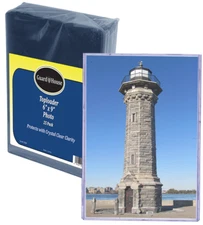 (5) Guardhouse 6x9 Toploaders 6" x 9" Topload Rigid Card Holders Photo Postcard