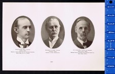 MAINE: Willis Blake Hall- Franklin M Drew - H E Coolidge- 1915 Historial Print