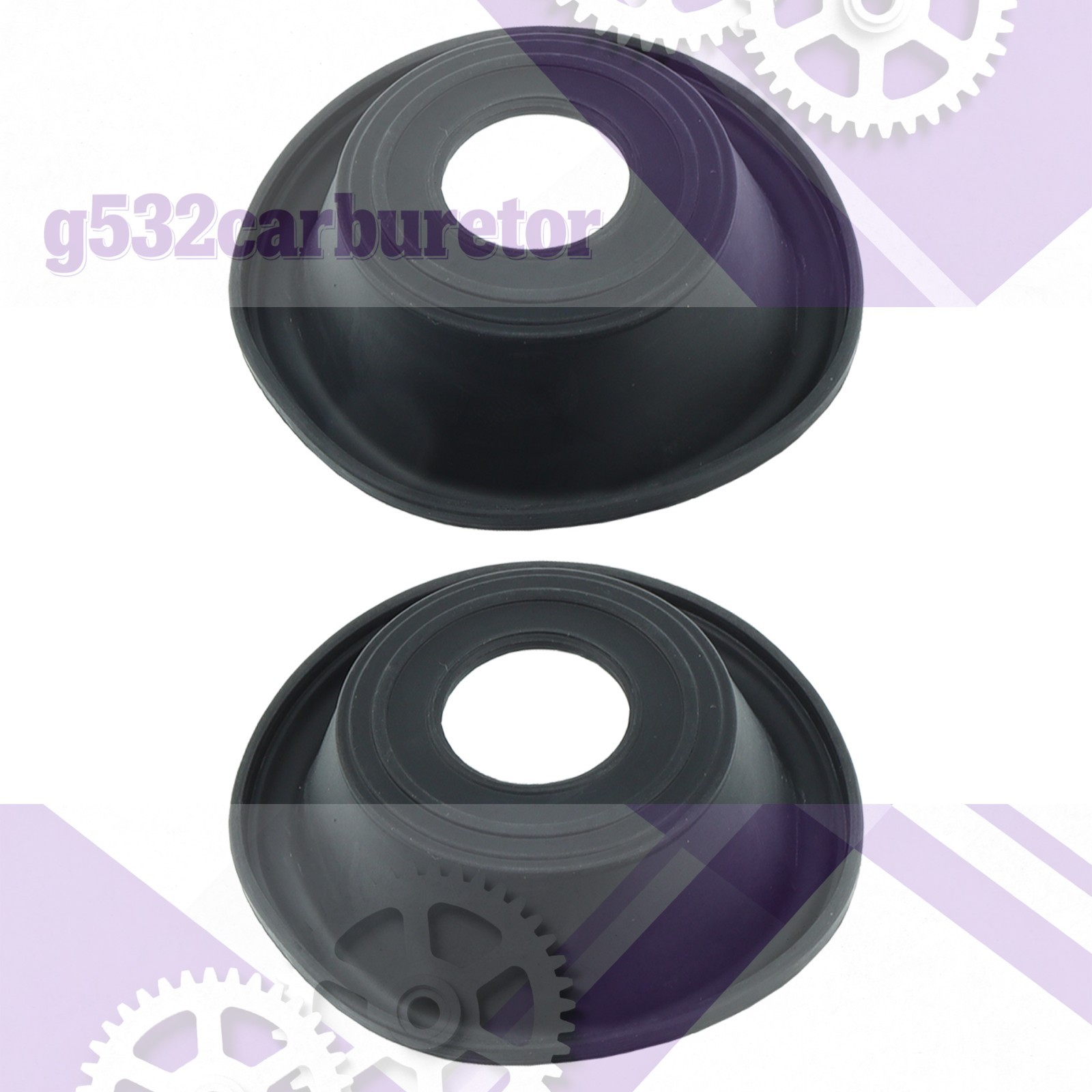 2PCS Kawasaki KLR250 Carburetor repair kit diaphragm Float 2005-1985-US STOCK