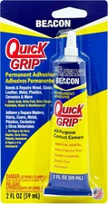 Quick Grip Permanent Adhesive - Fast-Drying, Crystal-Clear & Weather-Proof Glue