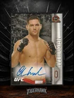 2015 Topps UFC Champions Fighter Autographs CHRIS WEIDMAN #FA-CW Auto Insert
