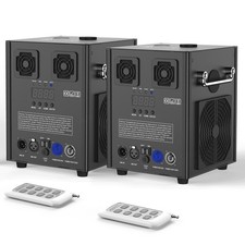 Wondnuga WD-16047US 2PCS 700W Cold Spark Machine DMX512 Firework Machine 3-16ft
