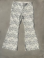 Free People We The Free Penny Pull-On Printed Flare Jeans Women s Size 34