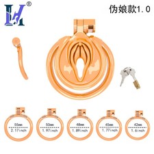 New Sissy Chastity Cage Male CB Lock Abstinence Chastity Bondage BDSM Slave Game