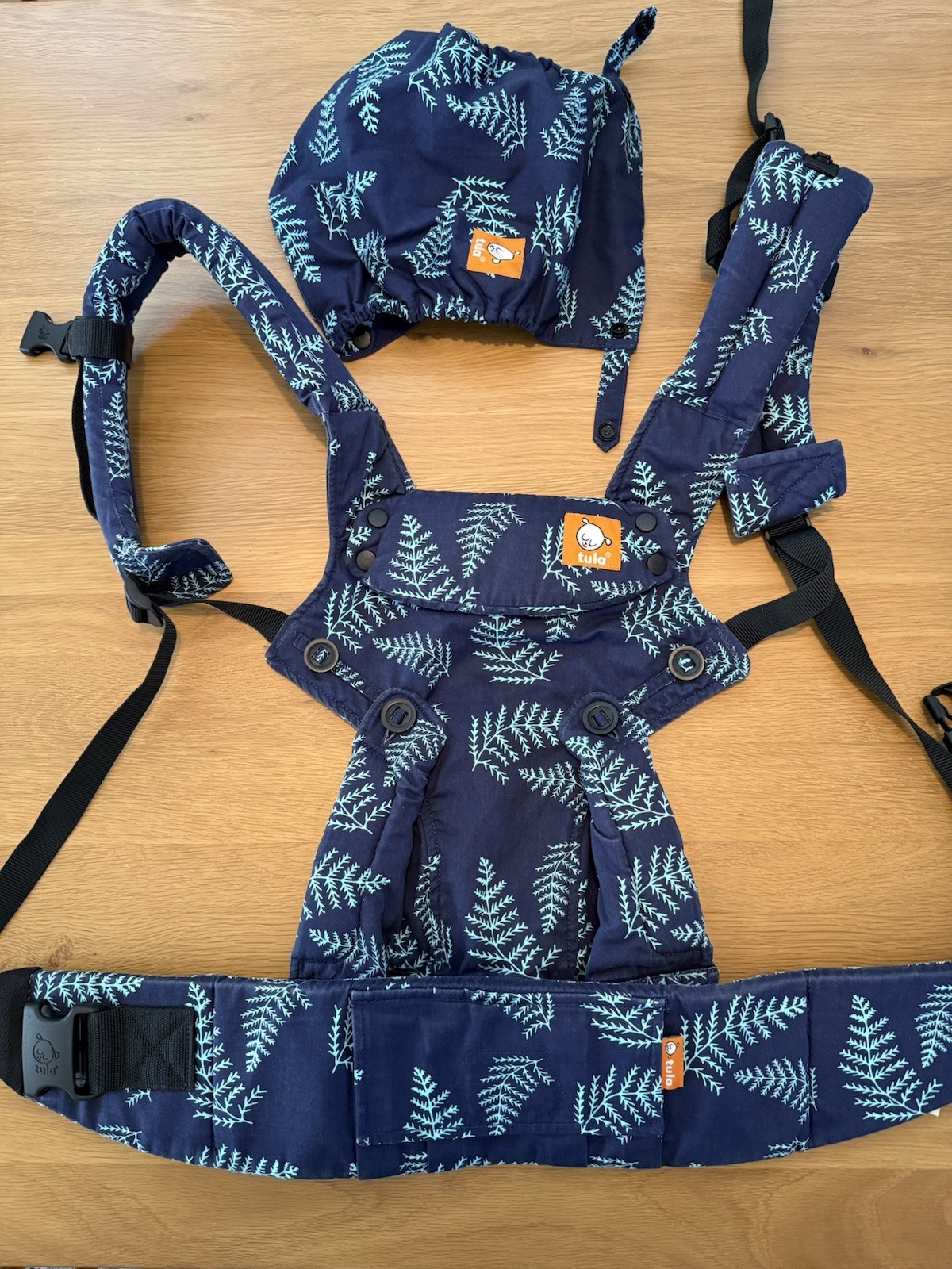 Tula Explore Baby Carrier Everblue Multiposition 7-45lbs