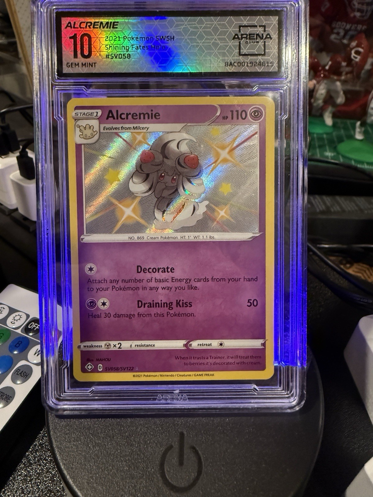 Alcremie SV058/SV122 Shining Fates: Shiny Vault Holo AC-10