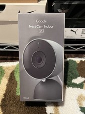 Google Nest Cam 2K Indoor Wired 3rd Gen Secur...