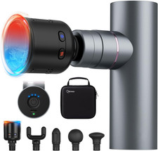 Massage Gun with Heat and Cold Therapy, Full-Metal Handheld Electric Massager De