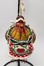 Kohl’s Favorite Things Christmas Ornament Chicken New