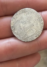 CHARLES I SHILLING 1630-31 GROUP B WELSH SILVER PLUME SPINK 2785