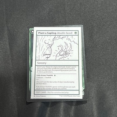Plant a Sapling (double-faced) - Mystery Booster 2 Playtest Cards (MB2PC) - MTG