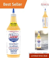 Fuel Injector Cleaner 1 Quart Universal Fit Boosts MPG Cleans Fuel System