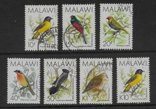MALAWI 1988 7 USED VALUES FROM THE 1988 SET SG 794 ETC.