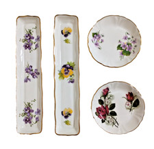 Hammersley / Spode - LOT of 4 - Tray x2 + Rin...